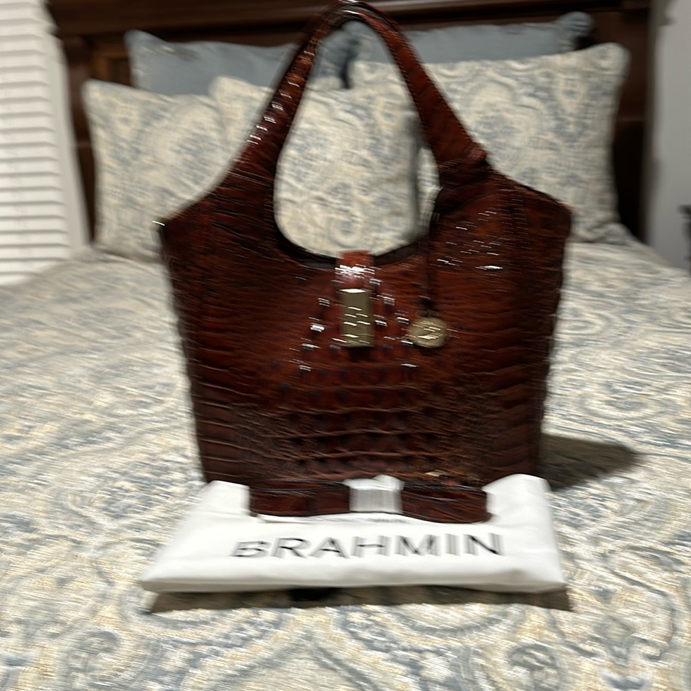 Brahmin small Carla.  Used a couple of times.